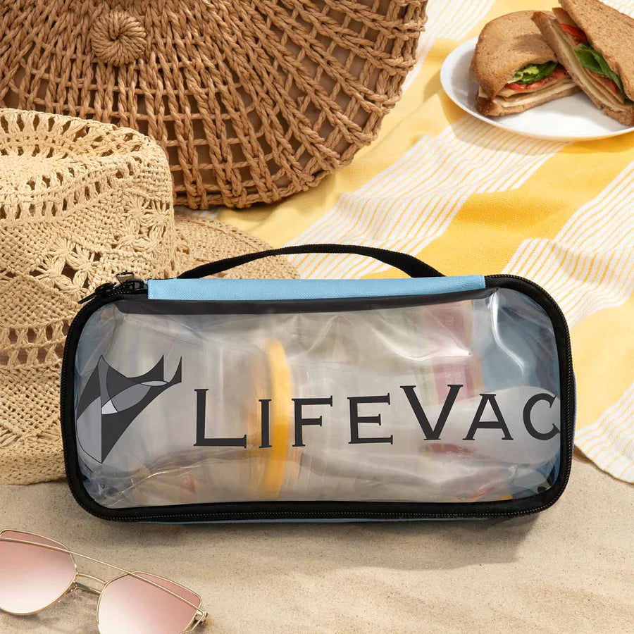 LIFEVAC/ライフバック/誤飲窒息予防トラベルキット/ブルー